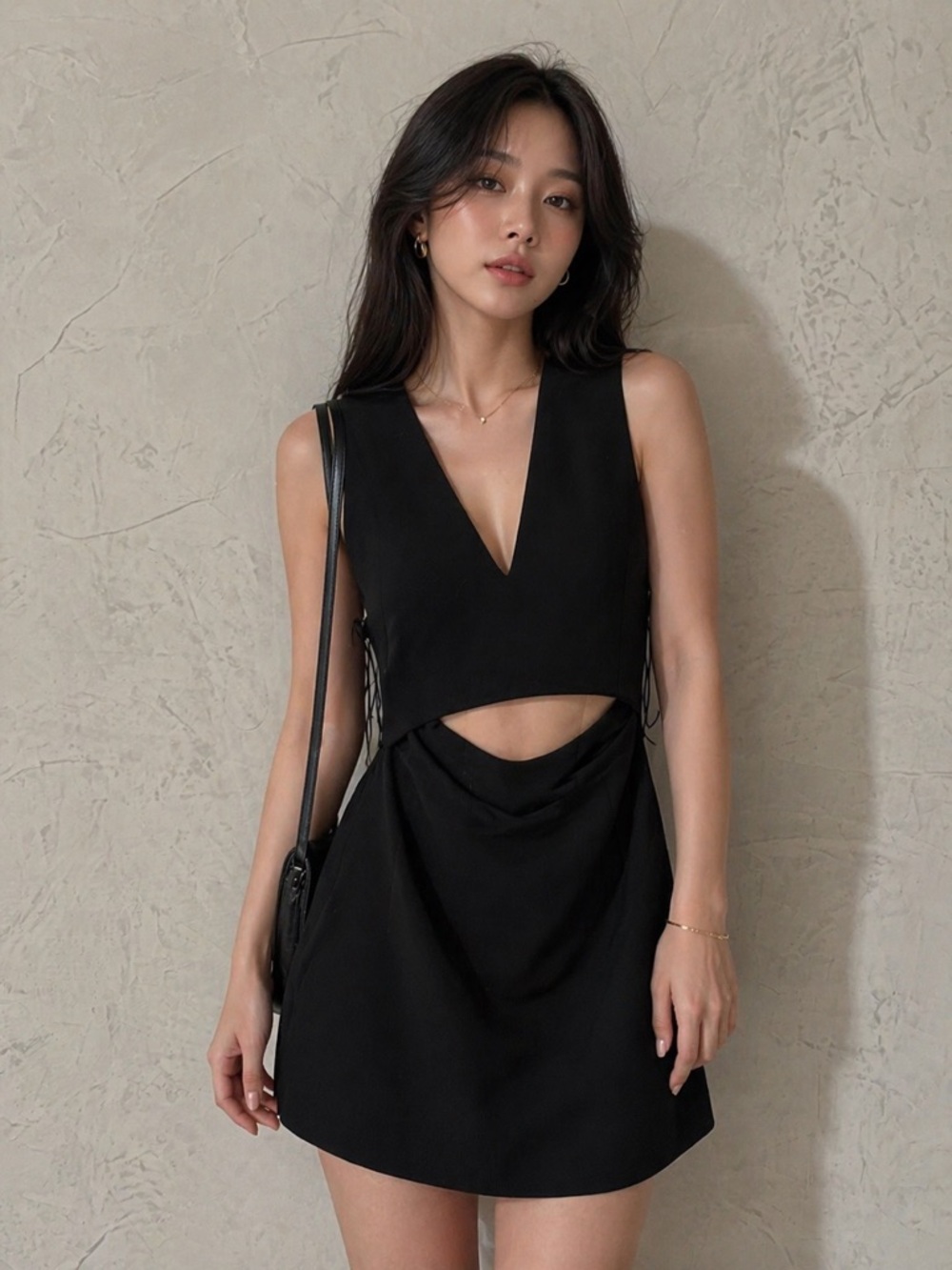 French connection cutout dress